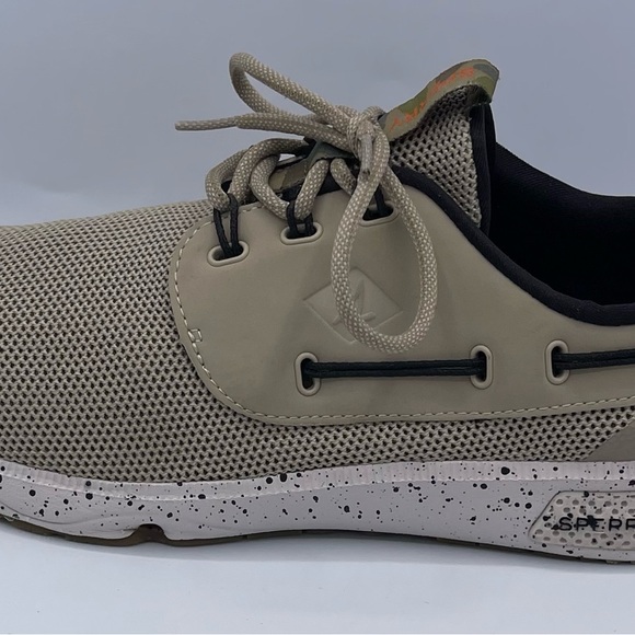 Sperry STS99316 Top-Sider 7 Seas Water Shoes Beige & Camo Women’s 9 Worn 1 Time - Picture 5 of 15